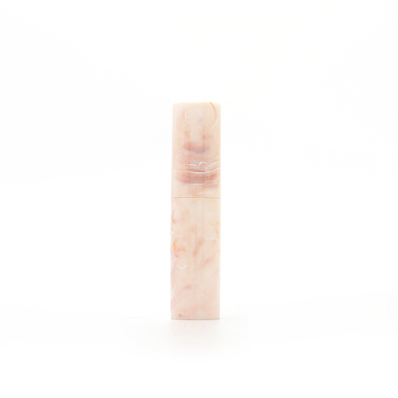 Marble Pattern Empty Portable Plastic Spray Bottles, Refillable Detachable Glass Inner Bottle Travel Perfume Container