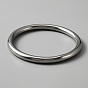 304 Stainless Steel Linking Rings, Macrame Craft Hoop, Round Ring