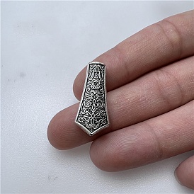 Tibetan Style Alloy Slide Charms, DIY Jewelry Making Accessories Supplies