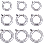 15 шт. 3 стили 316 кольца-затворы из хирургической нержавеющей стали, кольцо