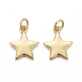 Латунные подвески, долговечный, звезда