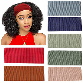 Solid Color Knit Headband with Wide Band for Women, Hair Accessories