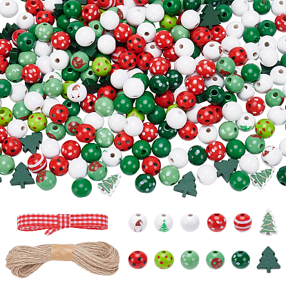 Ювелирные изделия, в том числе деревянные бусины, джутовый шнур и полиэстеровая лента