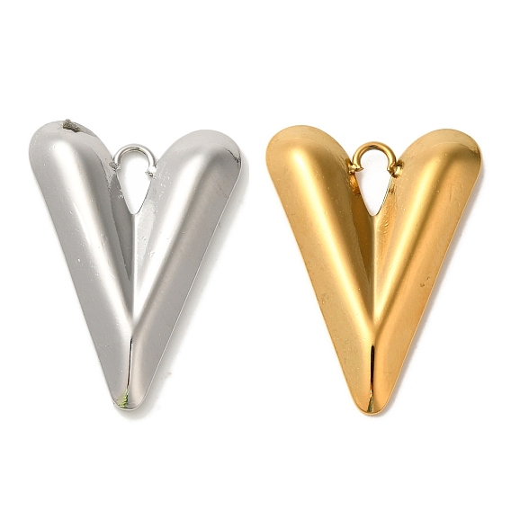 Ионное покрытие (ip) 304 подвески из нержавеющей стали, шарма сердца