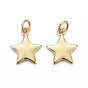 Латунные подвески, долговечный, звезда