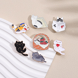 Cute and Quirky Cat Brooch Pin for Fashion Accessories