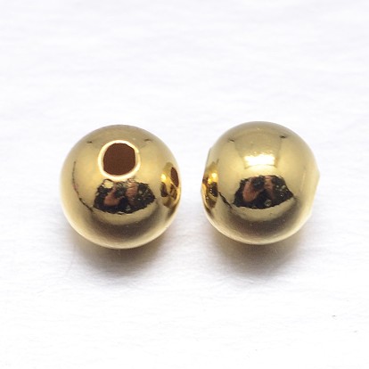 Round 925 Sterling Silver Spacer Beads