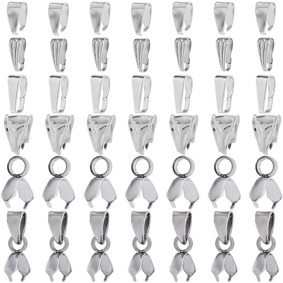 180 шт. 6 стили 201 и 304 защелкивающиеся скобы из нержавеющей стали и скобы-скобы для колки льда