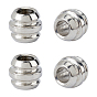 4 шт. барабан 304 нержавеющая сталь европейские бусины, для edc нож струнный кулон парашют струнный инструмент, бусины с большим отверстием