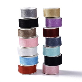 10 Yards Polyester Chiffon Ribbon, for DIY Jewelry Making