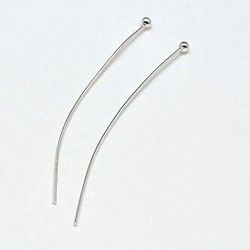 925 Sterling Silver Ball Head Pins