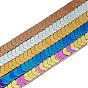 Electroplate Non-magnetic Synthetic Hematite Bead Strands