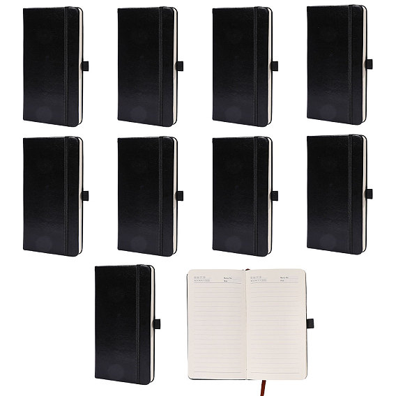 Imitation Leather Pocket Notebooks, Rectangle