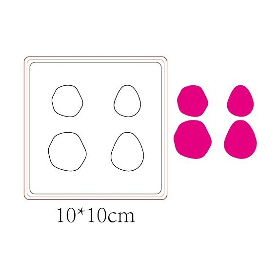 Резка дерева, Со сталью, для diy scrapbooking / фотоальбом, декоративная тисняющая бумажная карточка, изготовление изделий из кожи, овал/цветок/сердце/лист/ангел/змея/слеза/головоломка/плоский круглый/полукруглый