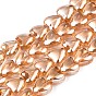 Electroplate Glass Beads Strands, Pearl Luster Plated, Heart