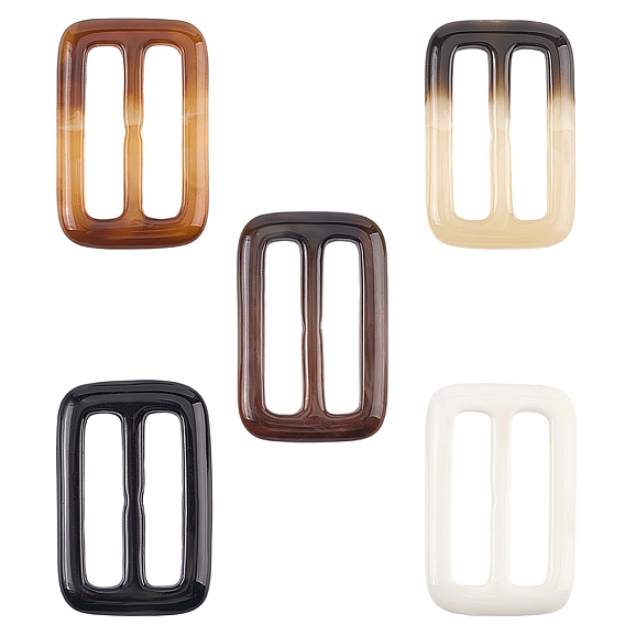 20шт. пряжки-регуляторы из смолы с тремя скользящими фиксаторами, для лямки, обвязочные мешки, аксессуары для одежды