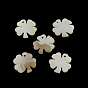 Clover Freshwater Shell Pendants, 21x20~21x2~3mm, Hole: 2mm