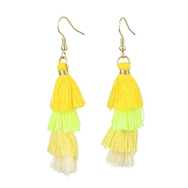 Colorful Tassel Pendants Dangle Earrings for Women