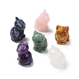 Gemstone Display Decorations, Home Decoration Supplies, Cat Shape