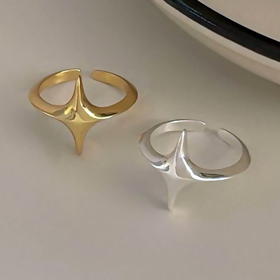 Манжета из латуни в форме звезды с открытыми кольцами