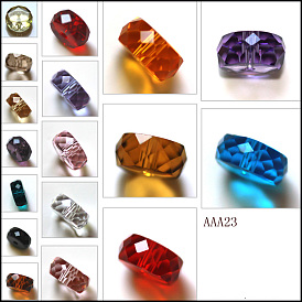 Imitation Austrian Crystal Beads, Grade AAA, Faceted, Flat Round