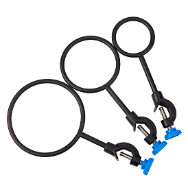 Iron Lab Stand Support Retort Ring Sets, for Chemistry or Physics Lab Work