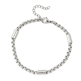 Устойчивые к потускнению 304 браслеты-цепочки из нержавеющей стали для женщин