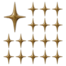 16шт. значки в виде звезд из сплава для лацканов, рюкзака и одежды