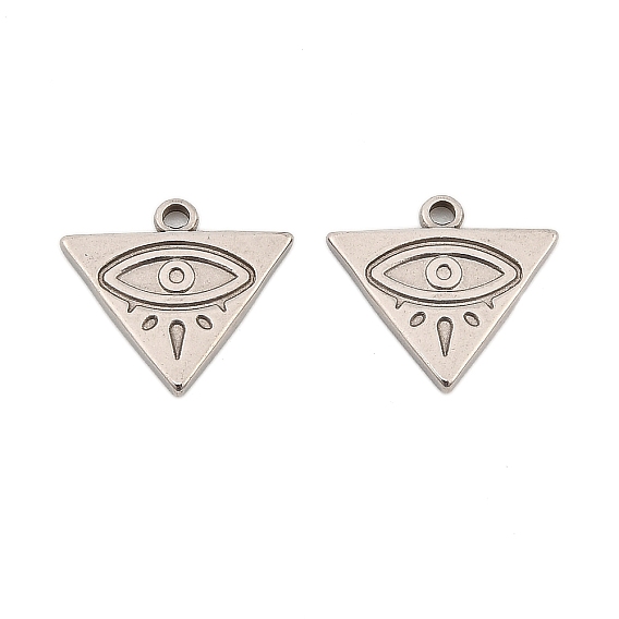 304 прелести нержавеющей стали, треугольник с глазом