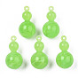 Acrylic Pendants, Imitation Gemstone Style, Gourd