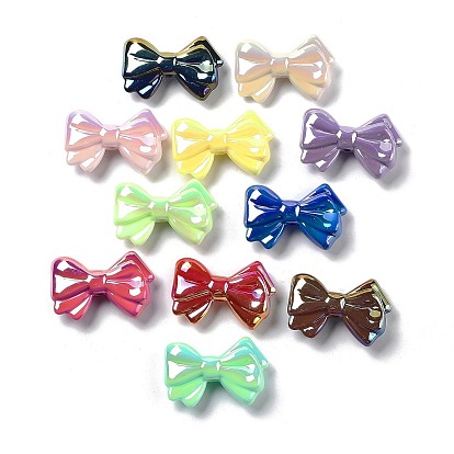 Opaque Acrylic Beads, Bowknot