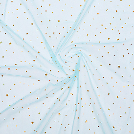 10 метров полиамидной сетчатой фоновой ткани, звезда картины