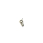 Brass Spring Ring Clasps and Silicone Beads