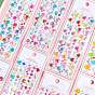 Acrylic Gem Stickers, Self-adhesive Rhinestone Stickers, Crystal Jewels Decals for Card-Making, Scrapbooking, Mobile Phone Shell