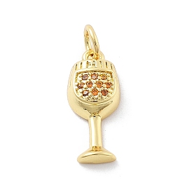 Латунные микро проложить кубического циркония подвески, чаши для кубков, с целью перехода в кольце, без кадмия и без свинца, стойки покрытие, долговечный