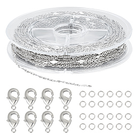 Наборы для изготовления цепочек из латунного ромба