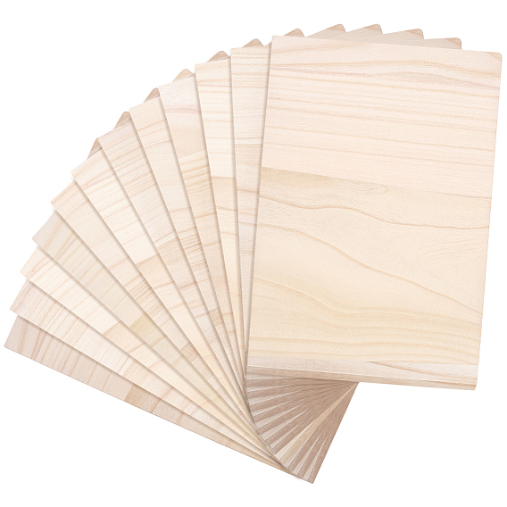 Planches à casser en bois rectangulaires, pour l'entraînement au spectacle de karaté
