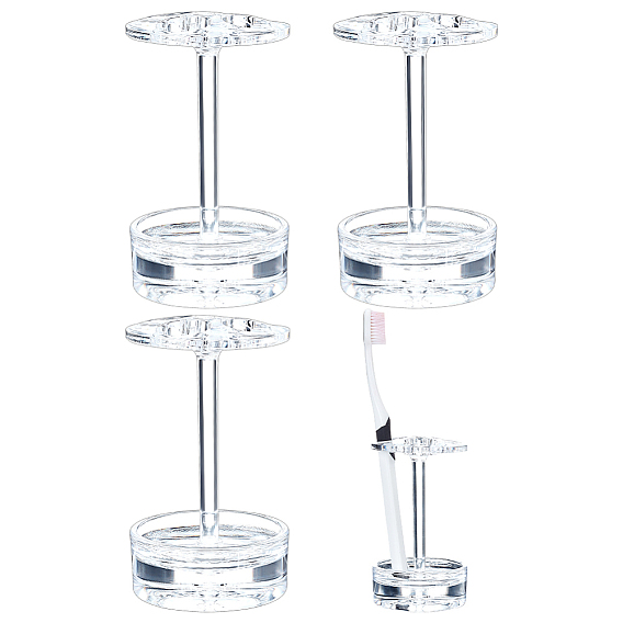 Plastic Toothbrush Display Stands
