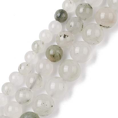 Natural Quartz Beads Strands, Round