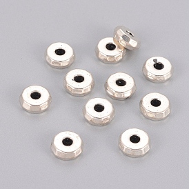 Tibetan Style Spacer Beads, Cadmium Free & Lead Free, Rondelle, 8x3mm, hole: 2mm
