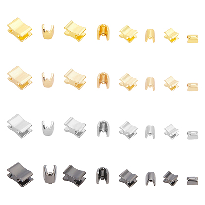 Brass Zipper Top Stops, Replacement Zipper Accessories