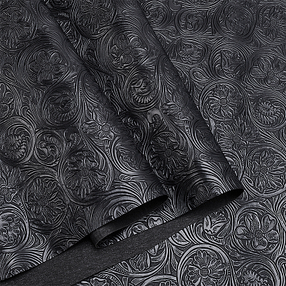 Ткань из ПВХ с цветочным узором, поделки товары для рукоделия