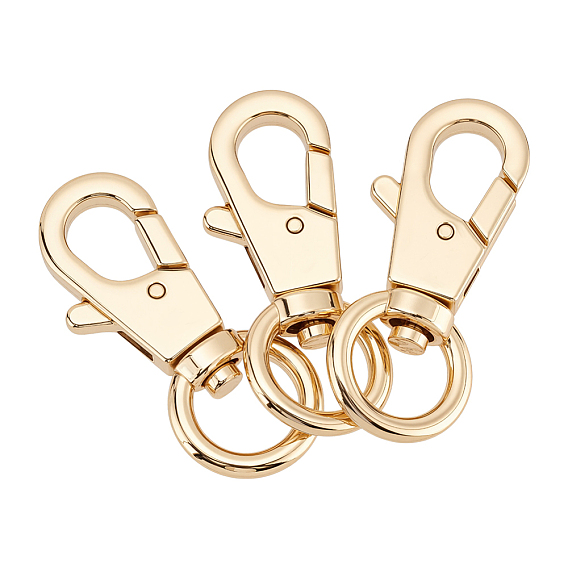 14Поворотные застежки-«лобстеры» из сплава