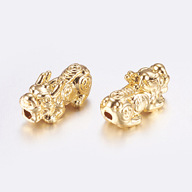 Long-Lasting Plated Alloy Beads, Pi Xiu