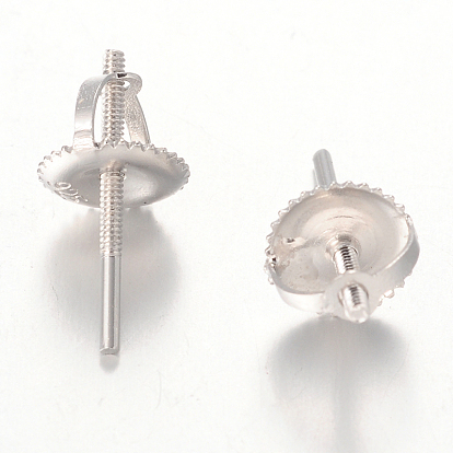 Resultados de aretes de plata esterlina, 13x6 mm, pin: 0.8 mm