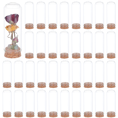 48 устанавливает пустые стеклянные пробирки, с пробкой, контейнер для бисера, бутылка желаний, трубка