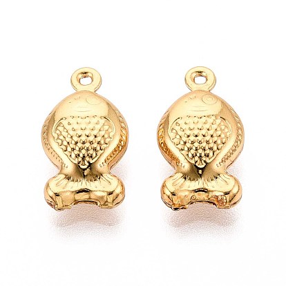 304 подвески из нержавеющей стали, рыбы прелести, ионное покрытие (ip)