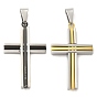 304 подвески из нержавеющей стали, крест очарование