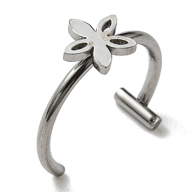 304 кольцо для бровей из нержавеющей стали, пирсинг губы и серьги в носу украшения для тела, цветок