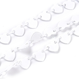 Латунные звенья, окрашенные распылением, с катушкой, пайки, сердце